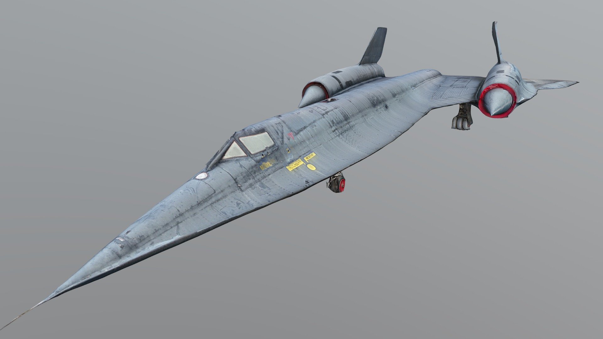 Lockheed A-12 Oxcart - 3D model by johnnokomis [277c9c8] - Sketchfab