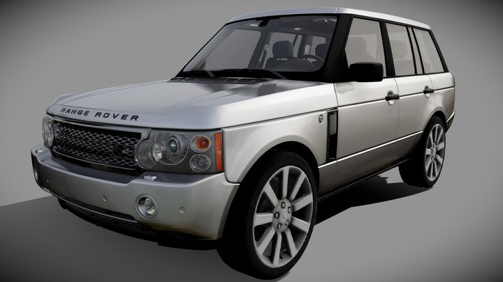 2006 Land Rover Range Rover Supercharged 3D Model