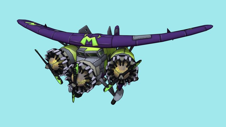 DAE Howest | Flying Circus 3D Model