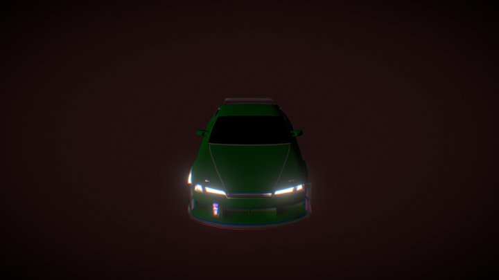 nissan_silvia_s14 3D Model