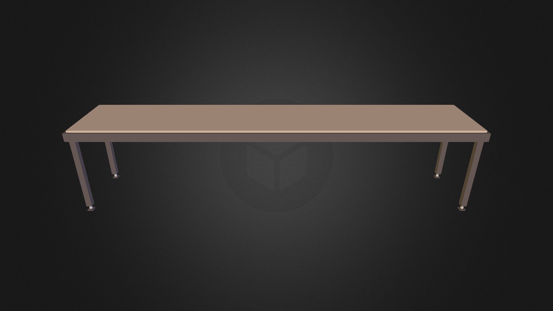 half-bench-empty - 3D model by spenthil [277e708] - Sketchfab