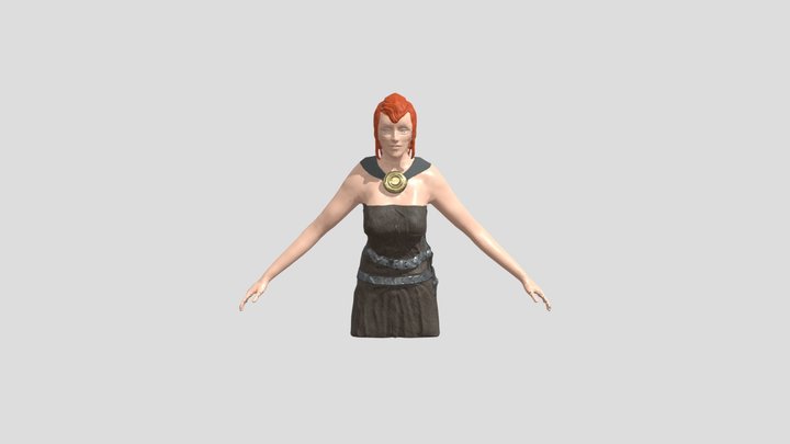 Viking Character 3D Model