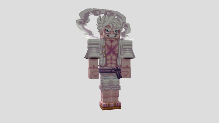 Gear luffy to bead ded 3D Model