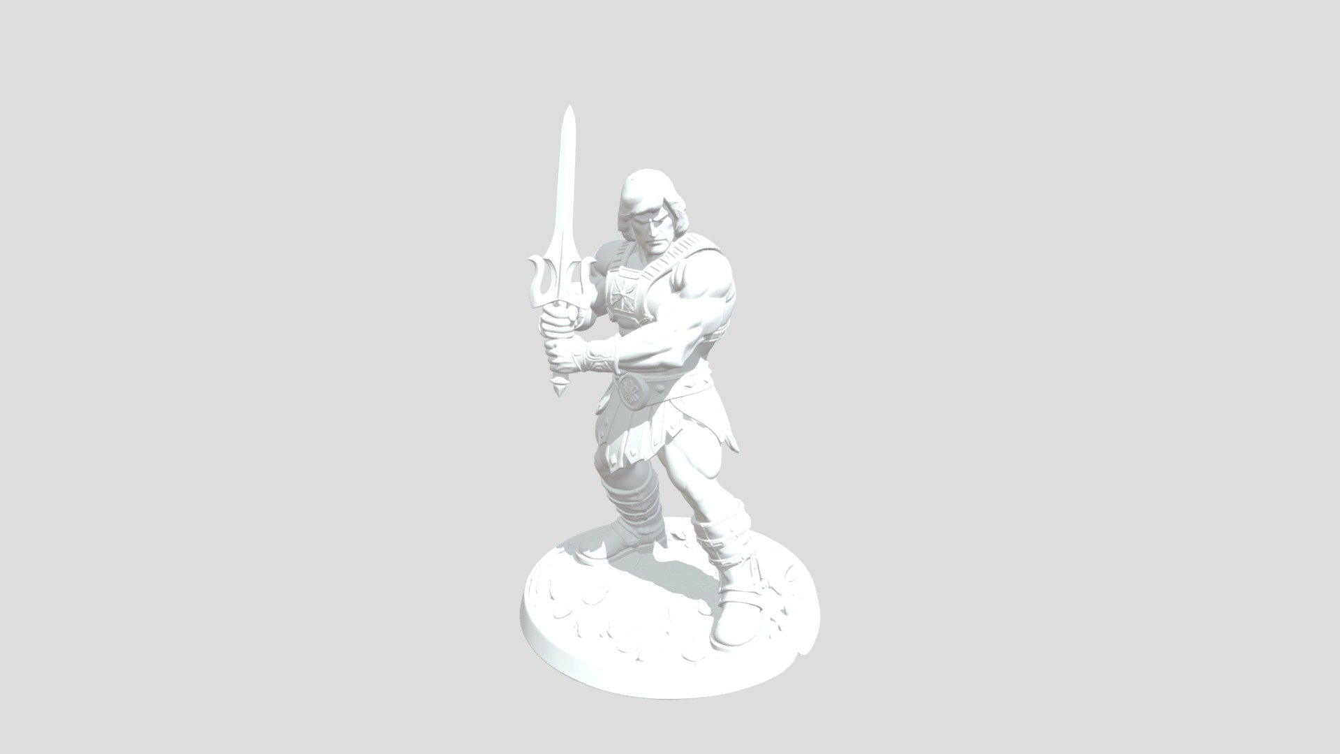HE MAN - CLASSIC - 3D model by Tinus Marais 