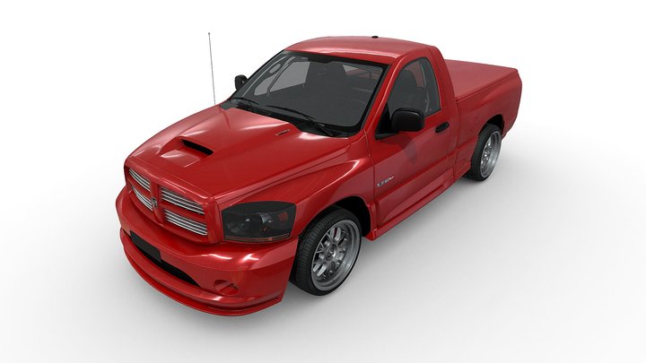 2004 - Dodge RAM SRT10 3D Model