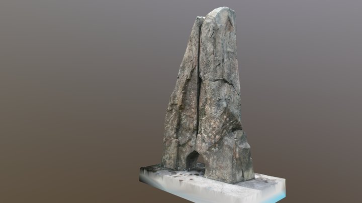 Standing stone 3D Model