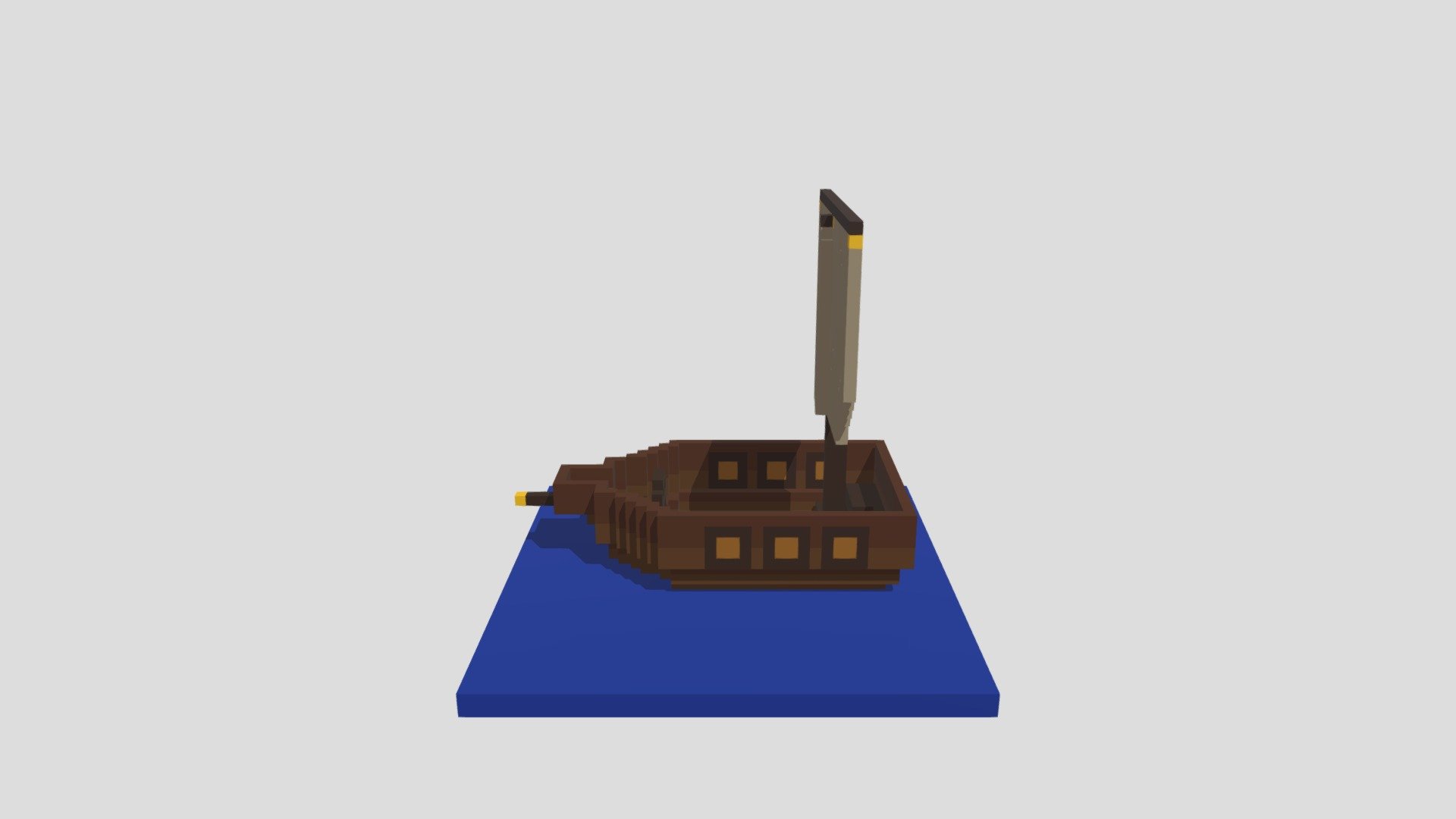Bateau Magica Voxel