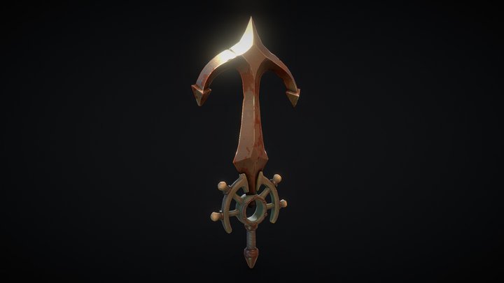 Anchor sword 3D Model