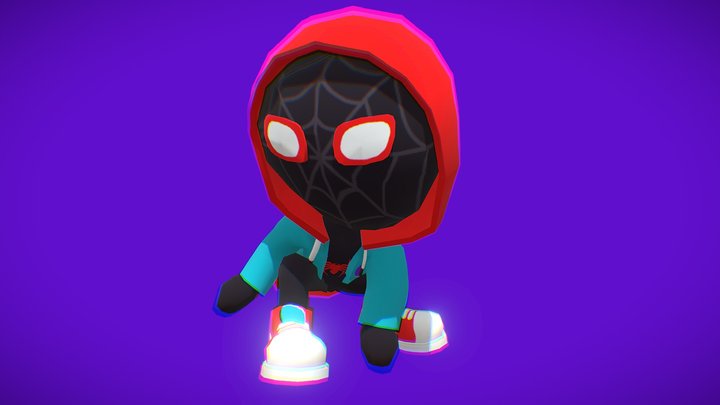 Fan Art - Spider Man Miles – Modello 3D gratuito STL