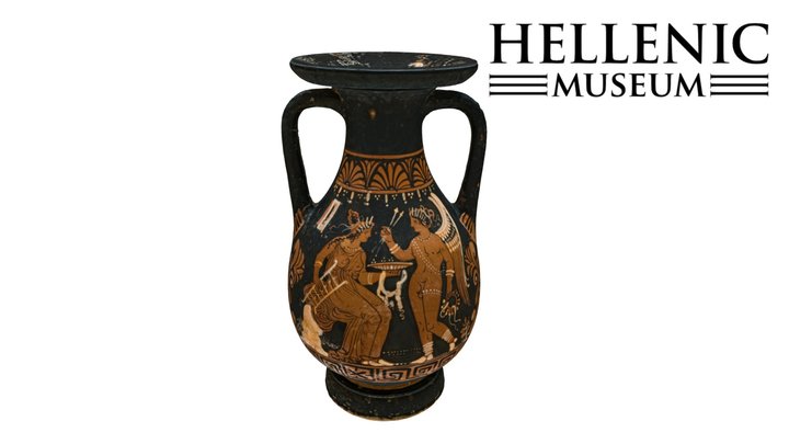 Apulian Red-Figure Pelike 3D Model