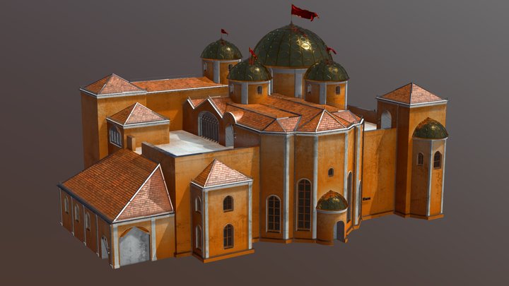 Medieval Fantasy House 13 3D Model