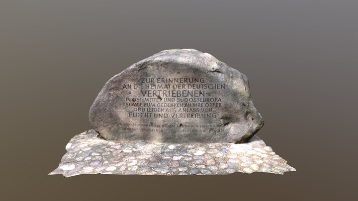Vertriebenenstein 3D Model