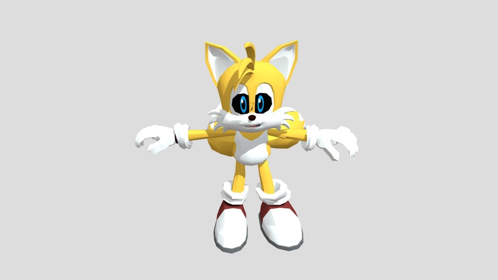 Tails PS2 T Pose