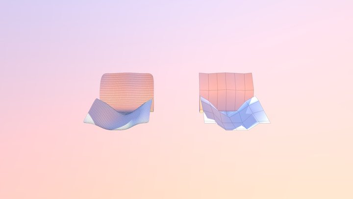 Folded Chair 3D Model