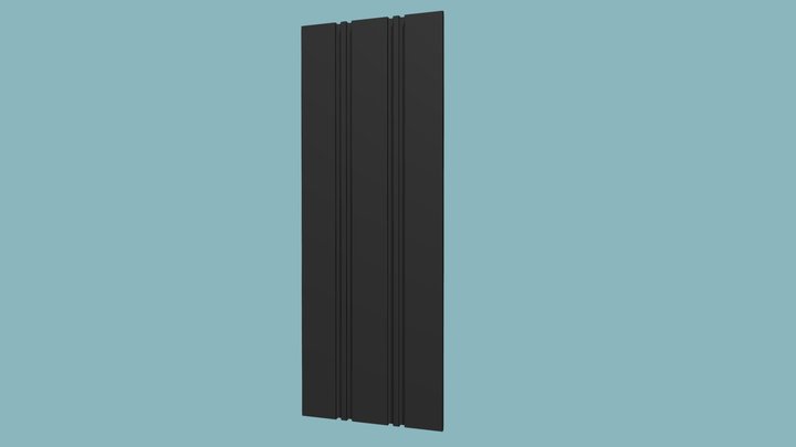 Lambril Frizo - Alfechapas 3D Model