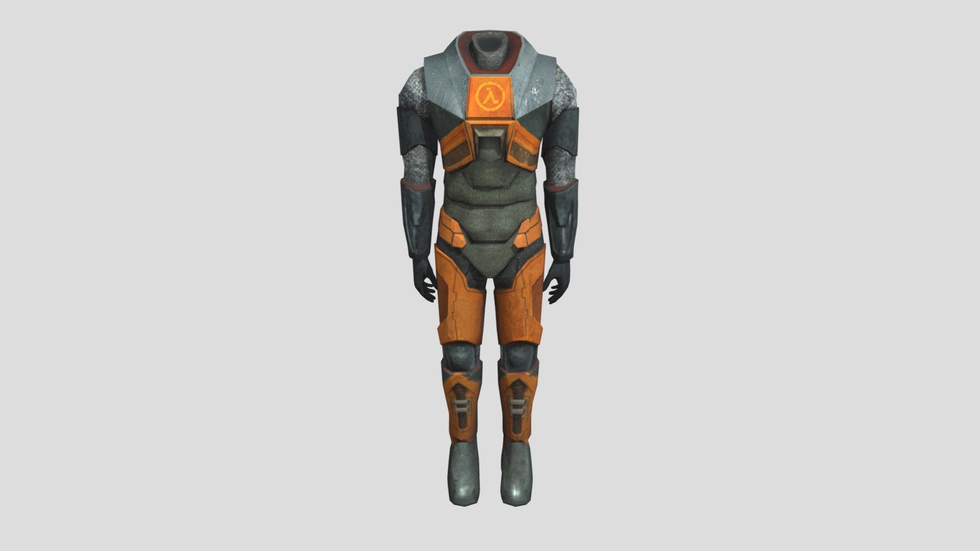 PC Computer - Half- Life 2 - HEV Suit - Download Free 3D model by ...