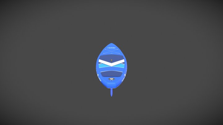 UTOPIA系列|品类:站立式桨板|充气式|圆形 3D Model