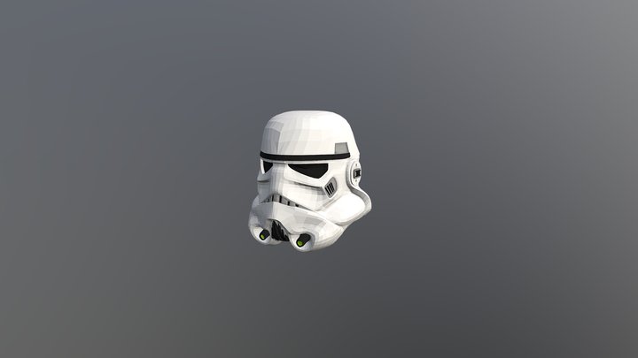 Stormtrooper Helm 3D Model