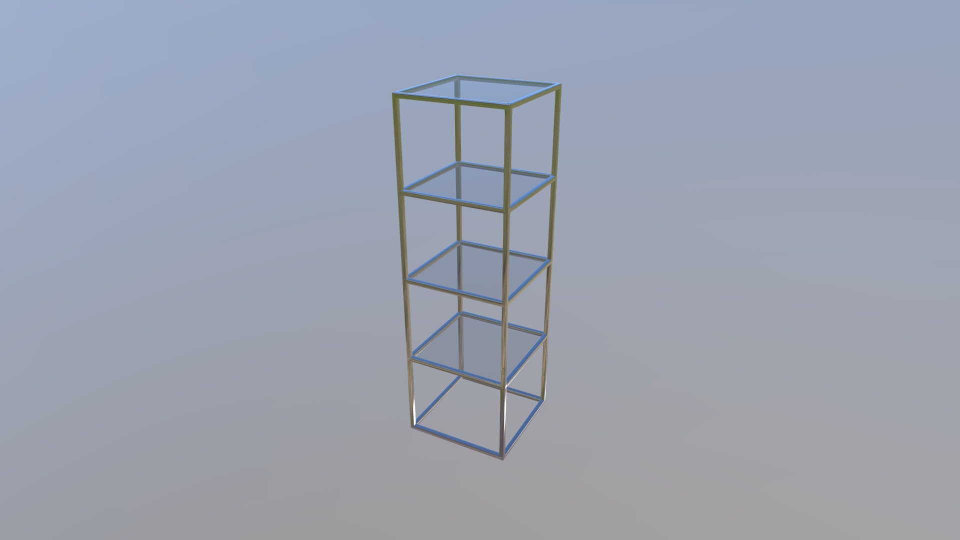 Metal Display Cabinet Download Free 3D Model By Nobby76 nobbyt76 