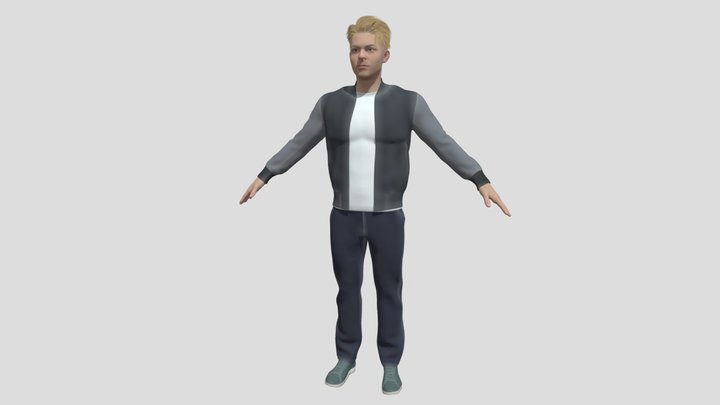 Henry male Realistic 3d Models 3D Model