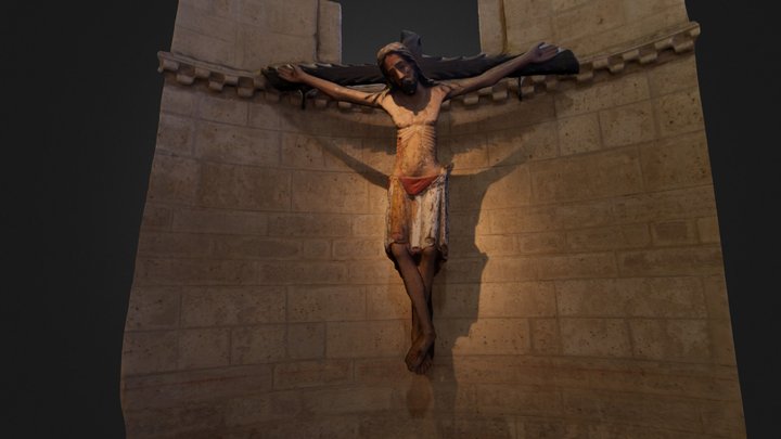 Fromista - Crucifix 3D Model