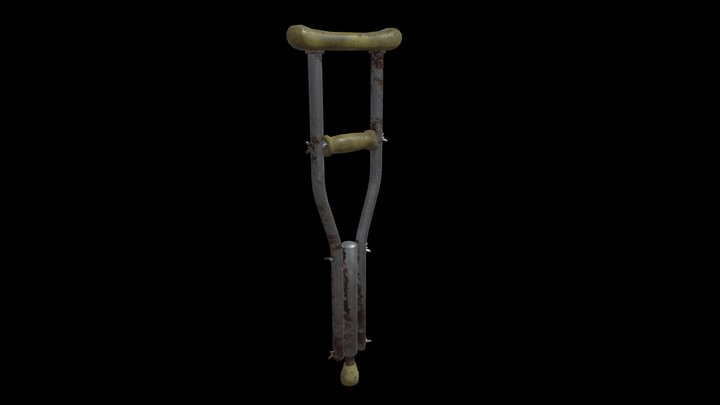 Dirty Crutch 3D Model