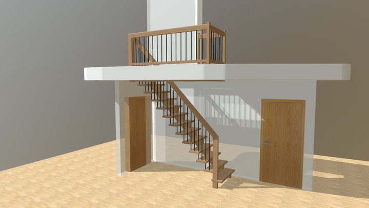 Jungwirth Treppen 7125 3D Model