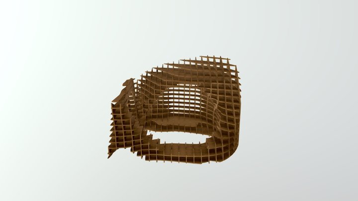 Mini-pavilhão 3D Model