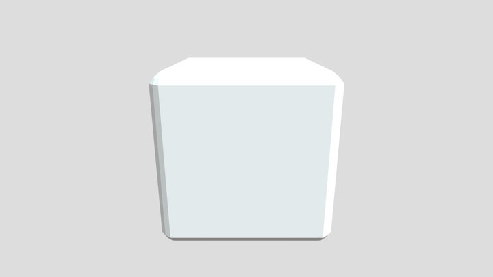 Uncut Dice 3D Model