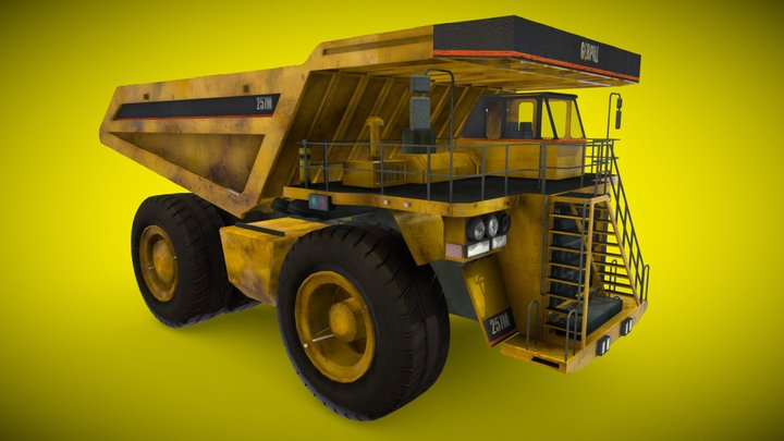 Big Truck 3D Model