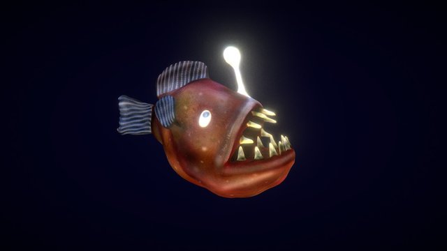 Anglerfish 3D Model