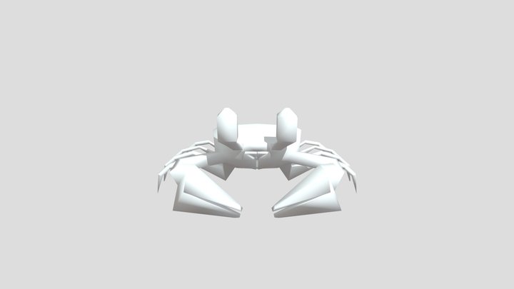Cangrejo low poly 3D Model