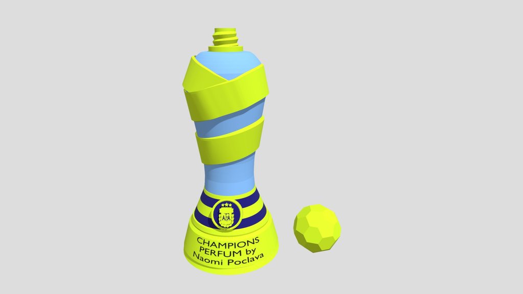 Mini Botella de Perfume selección argentina