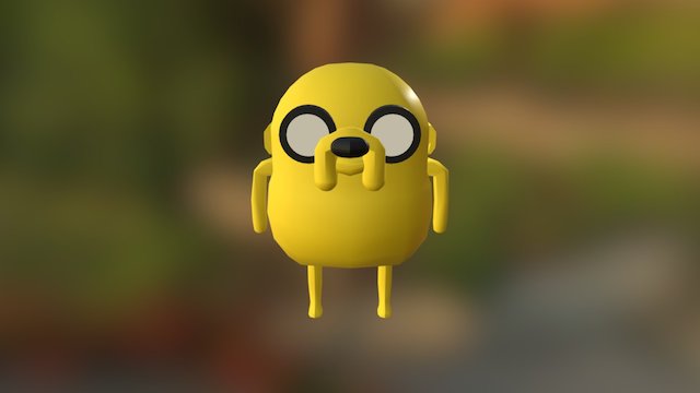 Jake the dog 3D Model