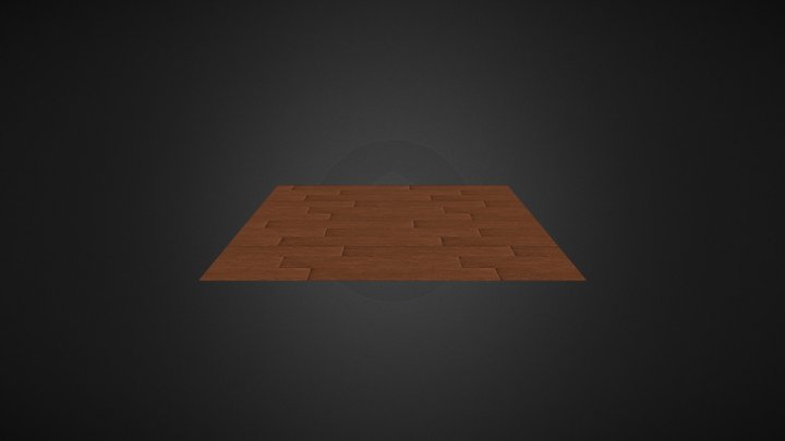 Floor wood planks texture 3D Model