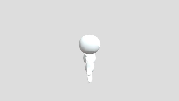 Scary gorillas player 3D Model