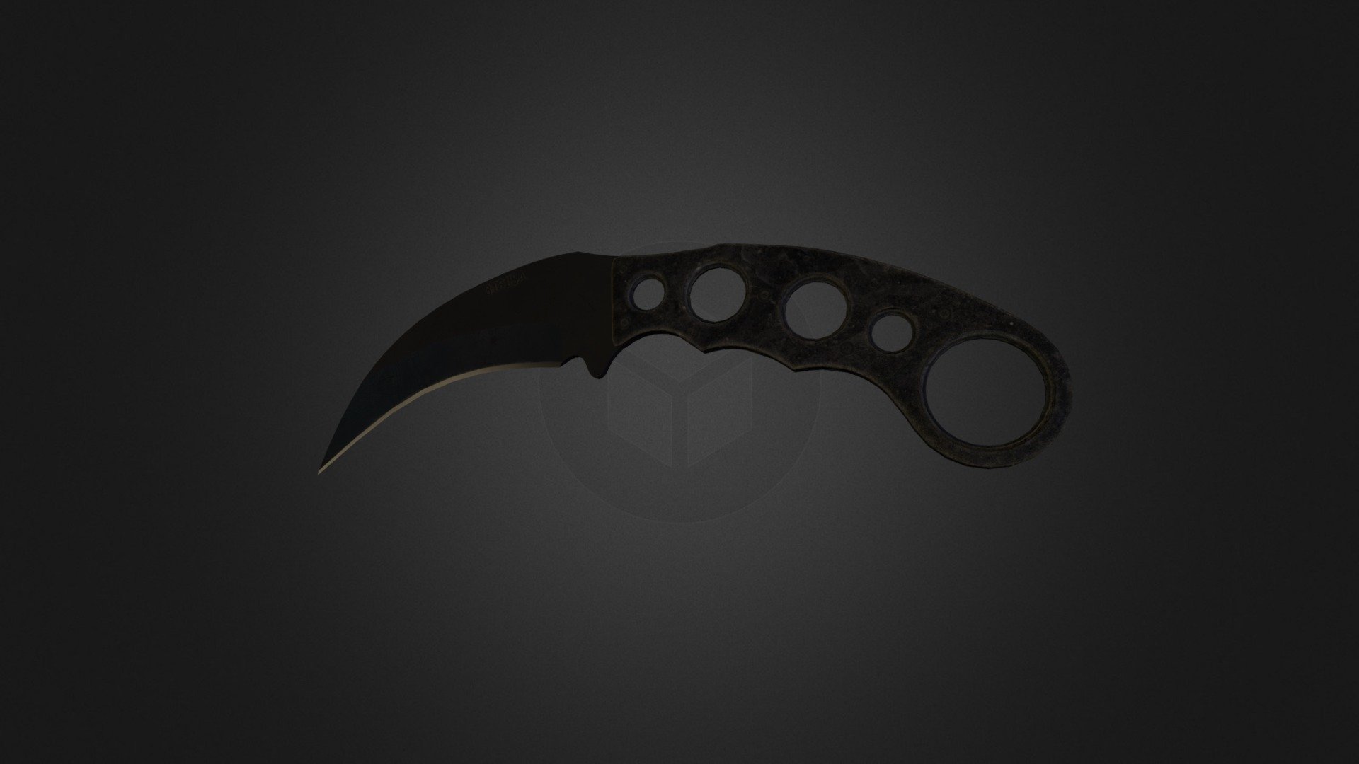 Lowpoly Karambit Knife - 3D model by copperstache [27977ef] - Sketchfab
