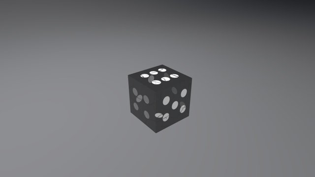 Cube Texture 3D Model