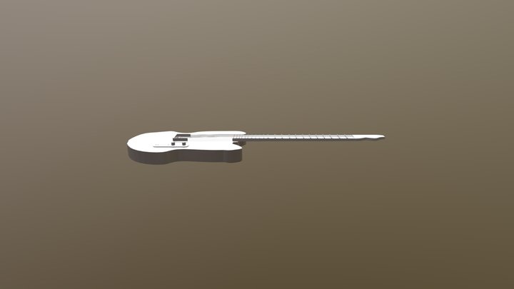 Guitar 3D Model