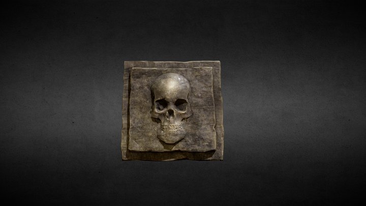 Skull Ornament – Free 3D Model STL