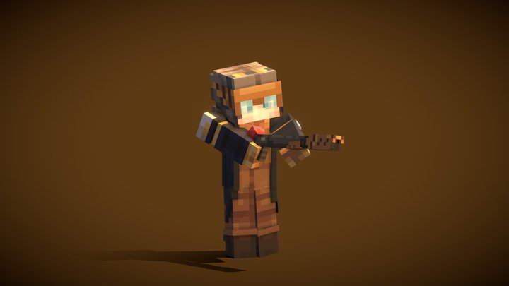 SE:ULTRACRAFT - A442 (Skin Render) 3D Model
