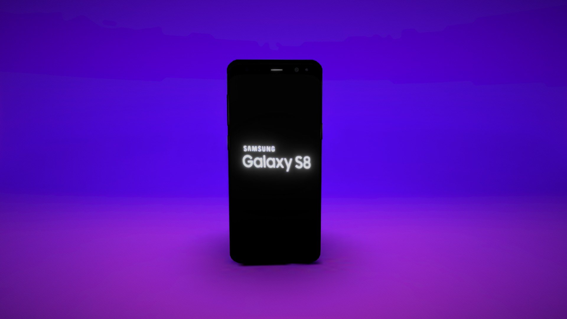 Low Poly model Samsung_S8