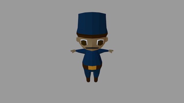 MM_Cop2 3D Model