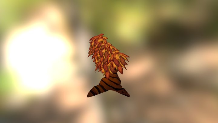 Autumn Tree 3D Model