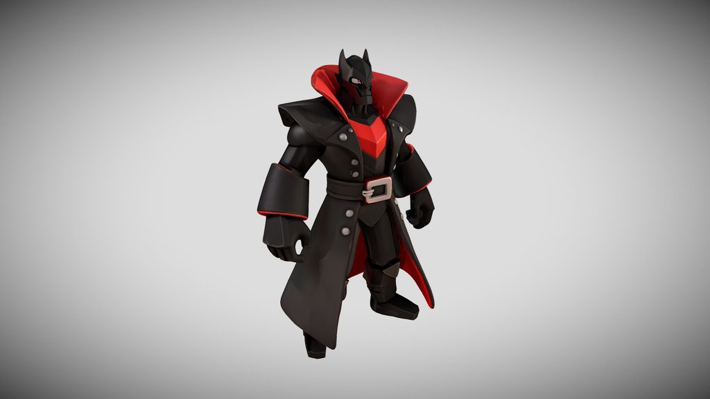 Dark Sigma Lowpoly Handpainted