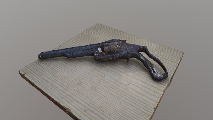 Пистолет 3D Model