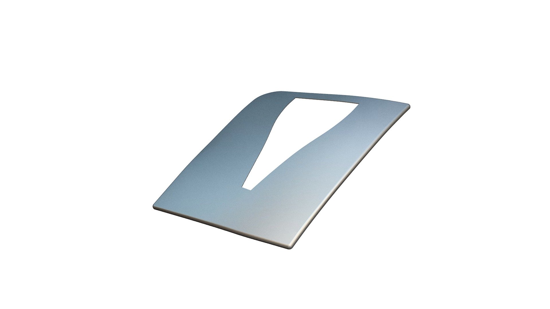 Mazda Miata NA Headlight Cover NACA Intake Download Free 3D model by
