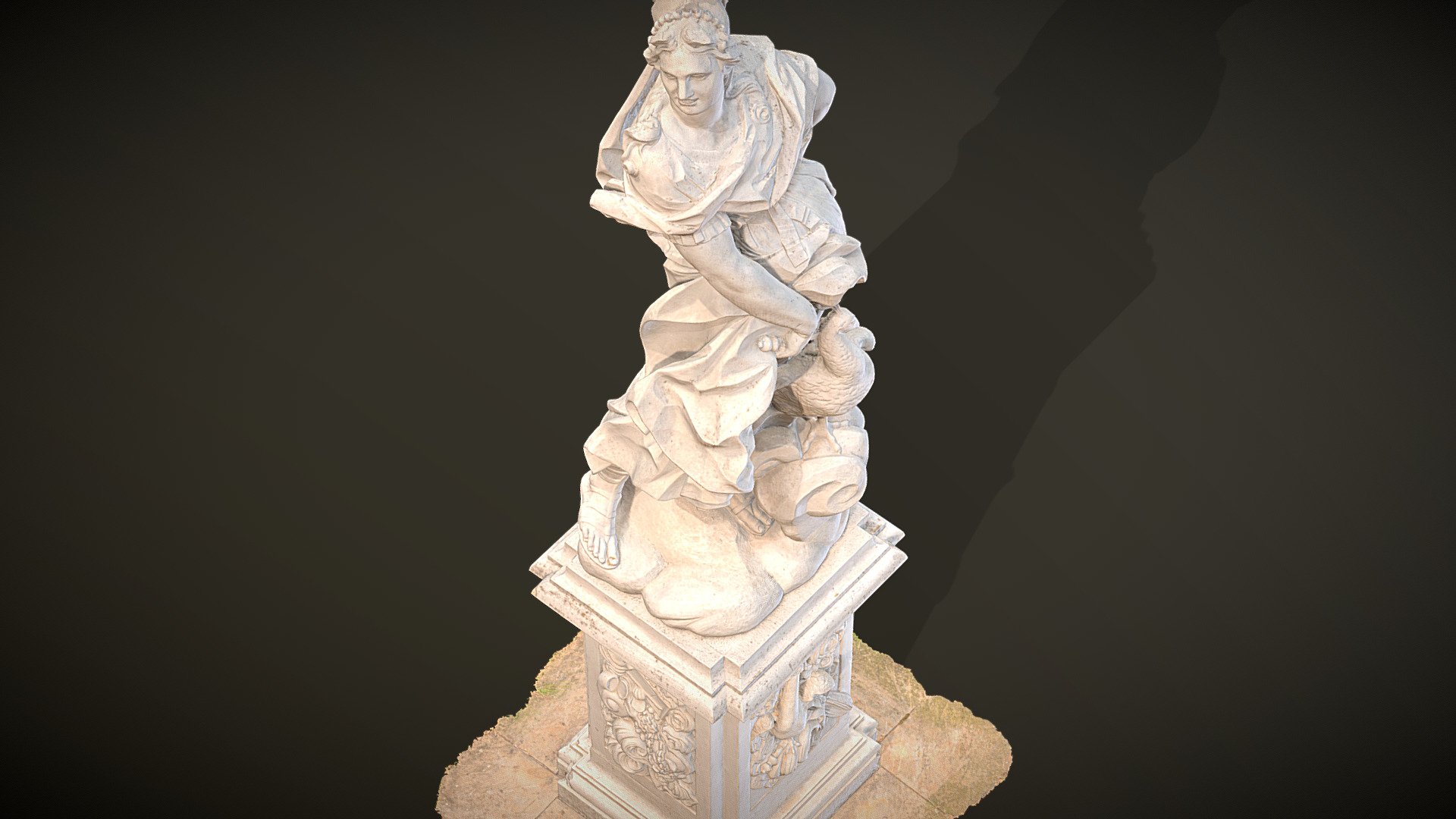 3D Scan Juno Statue by Balthasar Permoser 3D model by Bodo Schütze