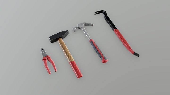 Tools asset 3D Model