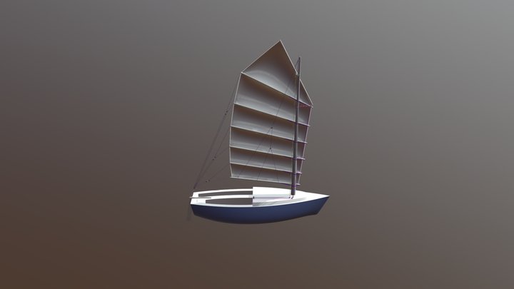 20190302 Junk Rig Full Sail 3D Model